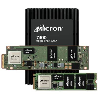 SSD накопитель Crucial Micron 7400 MAX 400GB (MTFDKBA400TFC-1AZ1ZABYY)