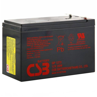 Характеристики Аккумуляторная батарея CSB GP1272 (12V28W)