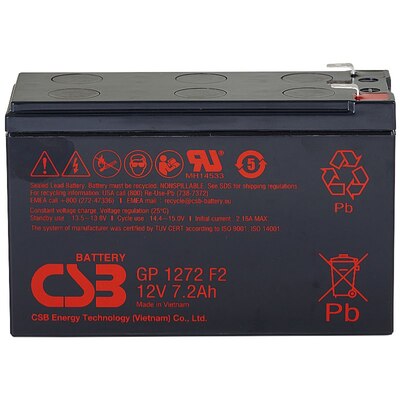 Характеристики Аккумуляторная батарея CSB GP1272
