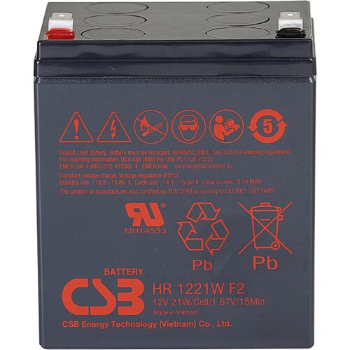 Аккумуляторная батарея CSB HR1221W F2