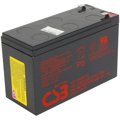 Характеристики Аккумуляторная батарея CSB HR1234W F2