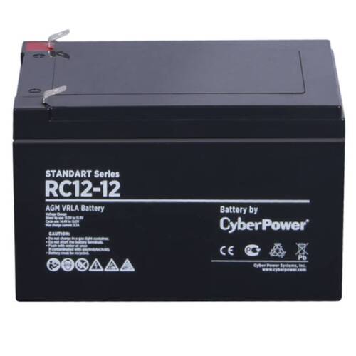 Характеристики Аккумуляторная батарея Cyberpower RC 12-12