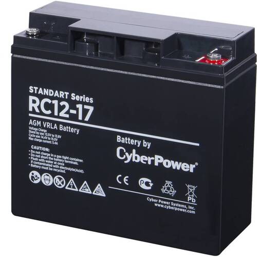 Обсуждение Аккумуляторная батарея Cyberpower RC 12-17