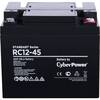 Характеристики Аккумуляторная батарея Cyberpower RC 12-45