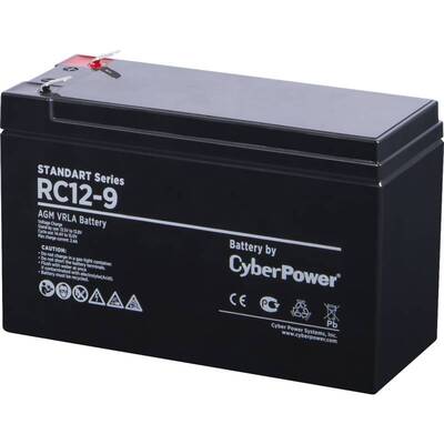 Характеристики Аккумуляторная батарея Cyberpower RC 12-9