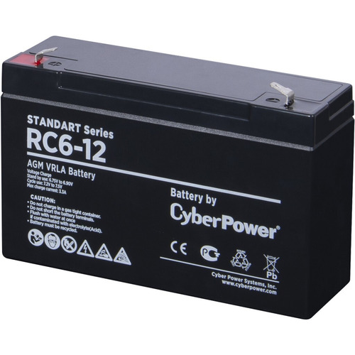 Аккумуляторная батарея CyberPower RC 6-12