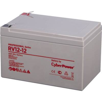 Характеристики Аккумуляторная батарея Cyberpower RV 12-12