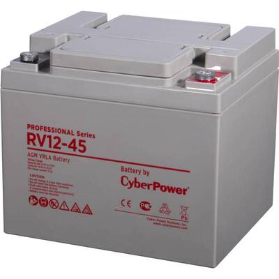 Характеристики Аккумуляторная батарея Cyberpower RV 12-45
