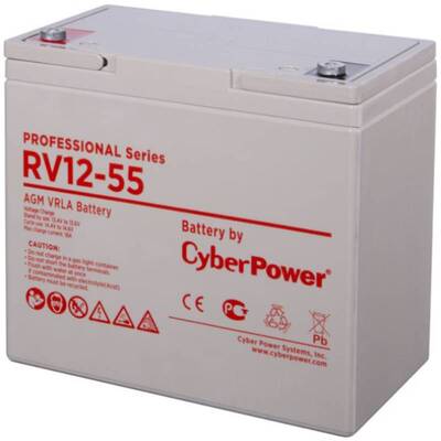 Характеристики Аккумуляторная батарея Cyberpower RV 12-55