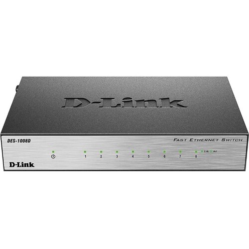 Характеристики Коммутатор D-Link DES-1008D/L2A, DES-1008D/L2B