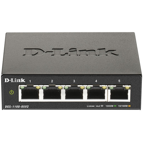 Характеристики Коммутатор D-Link DGS-1100-05V2/A1A