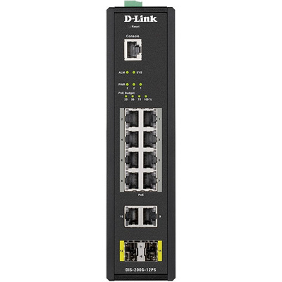 Коммутатор D-Link DIS-200G-12PS/A2A