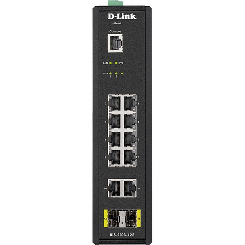 Характеристики Коммутатор D-Link DIS-200G-12S/A1A