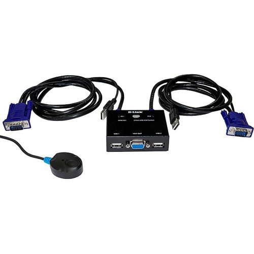 Характеристики Коммутатор D-Link KVM-221/C1A