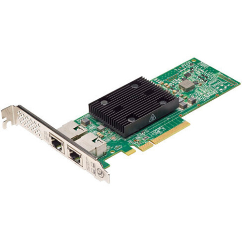 Сетевой адаптер Dell Broadcom 57416 Dual Port 10Gb Base-T PCIe Adapter Full Height