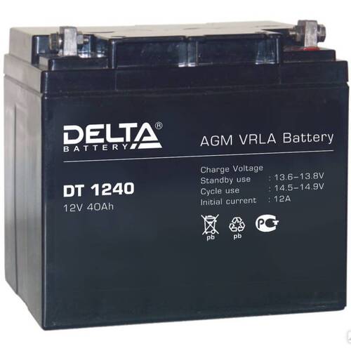 Аккумуляторная батарея Delta DT 1240