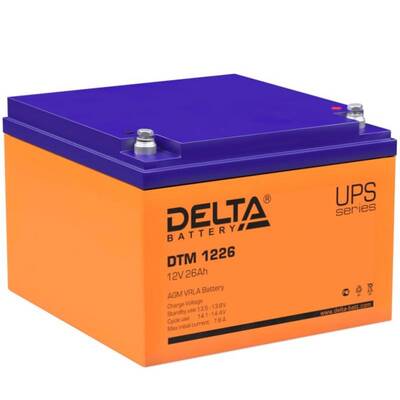 Характеристики Аккумуляторная батарея Delta DTM 1226