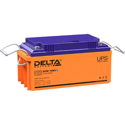 Характеристики Аккумуляторная батарея Delta DTM 1265 L