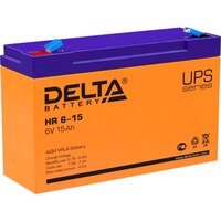 Аккумуляторная батарея Delta HR 6-15