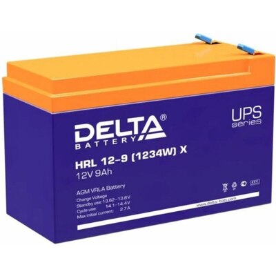Характеристики Аккумуляторная батарея Delta HRL12-9X