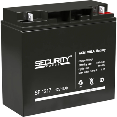 Характеристики Батарея Delta SECURITY FORCE SF 1217