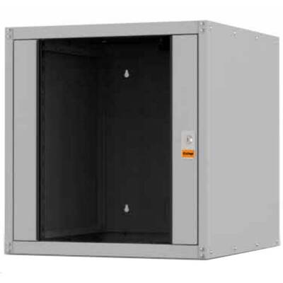 Характеристики Шкаф настенный Estap ECOline 19" 7U 600 x 600, дверь стекло, серый