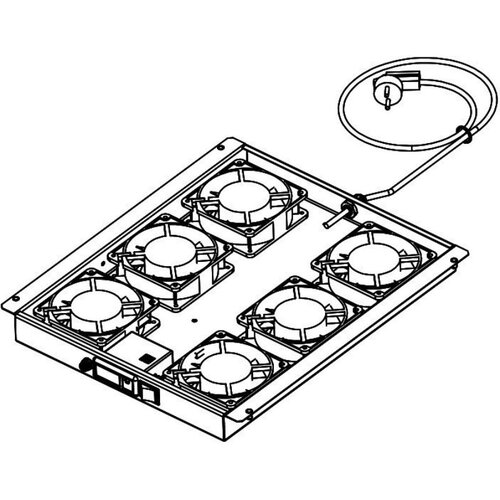 Вентиляторный модуль Estap с 6 вентиляторами FAN6AT6F01_M50