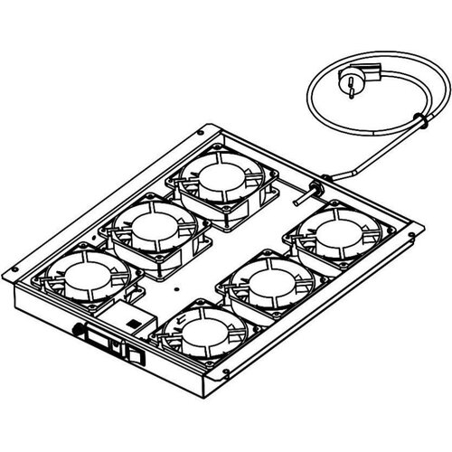 Вентиляторный модуль Estap с 6 вентиляторами FAN6OO6F01_M50
