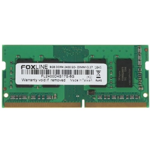 Характеристики Оперативная память Foxline DDR4 FL2400D4S17S-8G