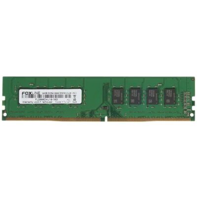 Характеристики Оперативная память Foxline DDR4 FL2666D4U19S-16G