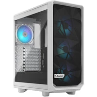 Корпус ПК Fractal Design Meshify 2 Compact RGB TG Light Tint Midi-Tower