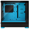 Корпус ПК без блока питания Fractal Design Pop Air RGB Cyan Core TG Clear Tint
