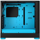 Корпус ПК без блока питания Fractal Design Pop Air RGB Cyan Core TG Clear Tint