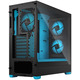 Корпус ПК без блока питания Fractal Design Pop Air RGB Cyan Core TG Clear Tint