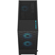 Корпус ПК без блока питания Fractal Design Pop Air RGB Cyan Core TG Clear Tint