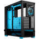 Корпус ПК без блока питания Fractal Design Pop Air RGB Cyan Core TG Clear Tint
