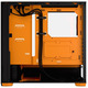 Корпус ПК без блока питания Fractal Design Pop Air RGB Orange Core TG Clear Tint