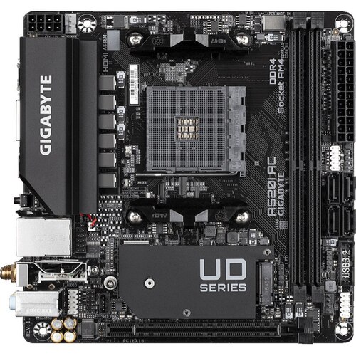 Характеристики Материнская плата Gigabyte A520I AC