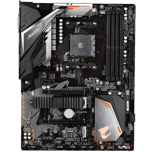 Характеристики Материнская плата GIGABYTE B450-AORUS-ELITE-V2