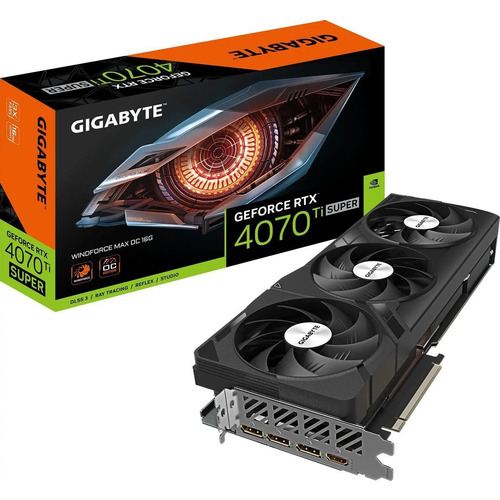 Характеристики Видеокарта GIGABYTE GV-N407TSWF3MAX-OC-16GD