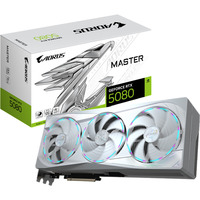 Видеокарта Gigabyte AORUS GeForce RTX™ 5080 MASTER ICE 16G (GV-N5080AORUSM ICE-16GD)