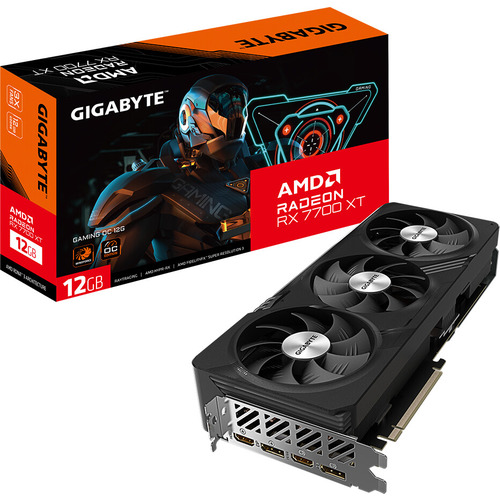 Видеокарта GIGABYTE Radeon™ RX 7700 XT GAMING OC 12G (GV-R77XTGAMINGOC-12GD)