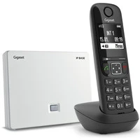 IP телефон GIGASET AS690A IP BASE черный
