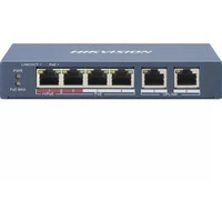 Коммутатор Hikvision DS-3E0106HP-E