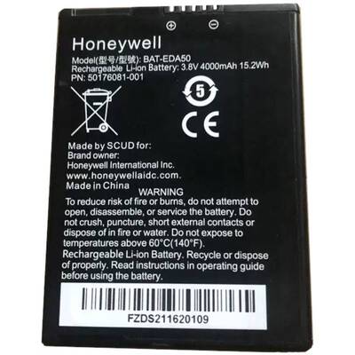 Характеристики Аккумулятор Honeywell 50176081-001