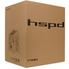 Корпус ПК без блока питания HSPD F330 Panoramic Mini-tower White (F330-TGWH-ARGB)