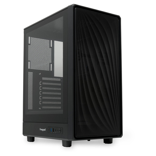 Корпус ПК HSPD M510 (M510-TGBK)