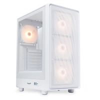 Корпус ПК HSPD M510 (M510-TGWH-ARGB)