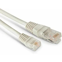 Патч-корд Hyperline U/UTP, переходный с RJ45 на RJ12, 2 м, серый