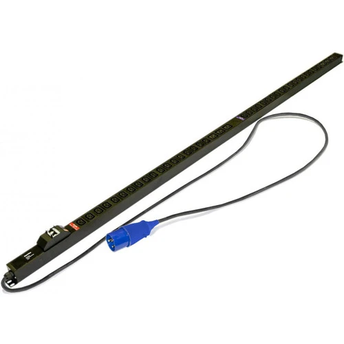 Блок розеток Hyperline SHE-36IEC-6BIEC-B-2.5PVB